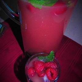 Raspberry Punch With A Kick