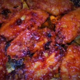 Crispy Honey Chicken wings